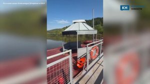 Наплавной мост в Дугне прошёл ремонт и получил разрешение на эксплуатацию