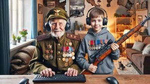 Память сильнее времени! С днём Победы! Красивая музыкальная открытка.