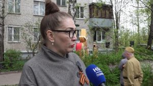 «Поём во дворах». В Пушкино ветеранов Великой Отечественной войны поздравили с Днём Победы