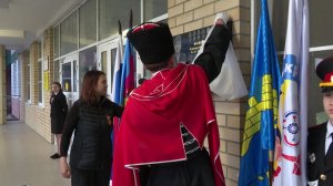 В школе № 35 открыли мемориальную доску в честь Героя специальной военной операции