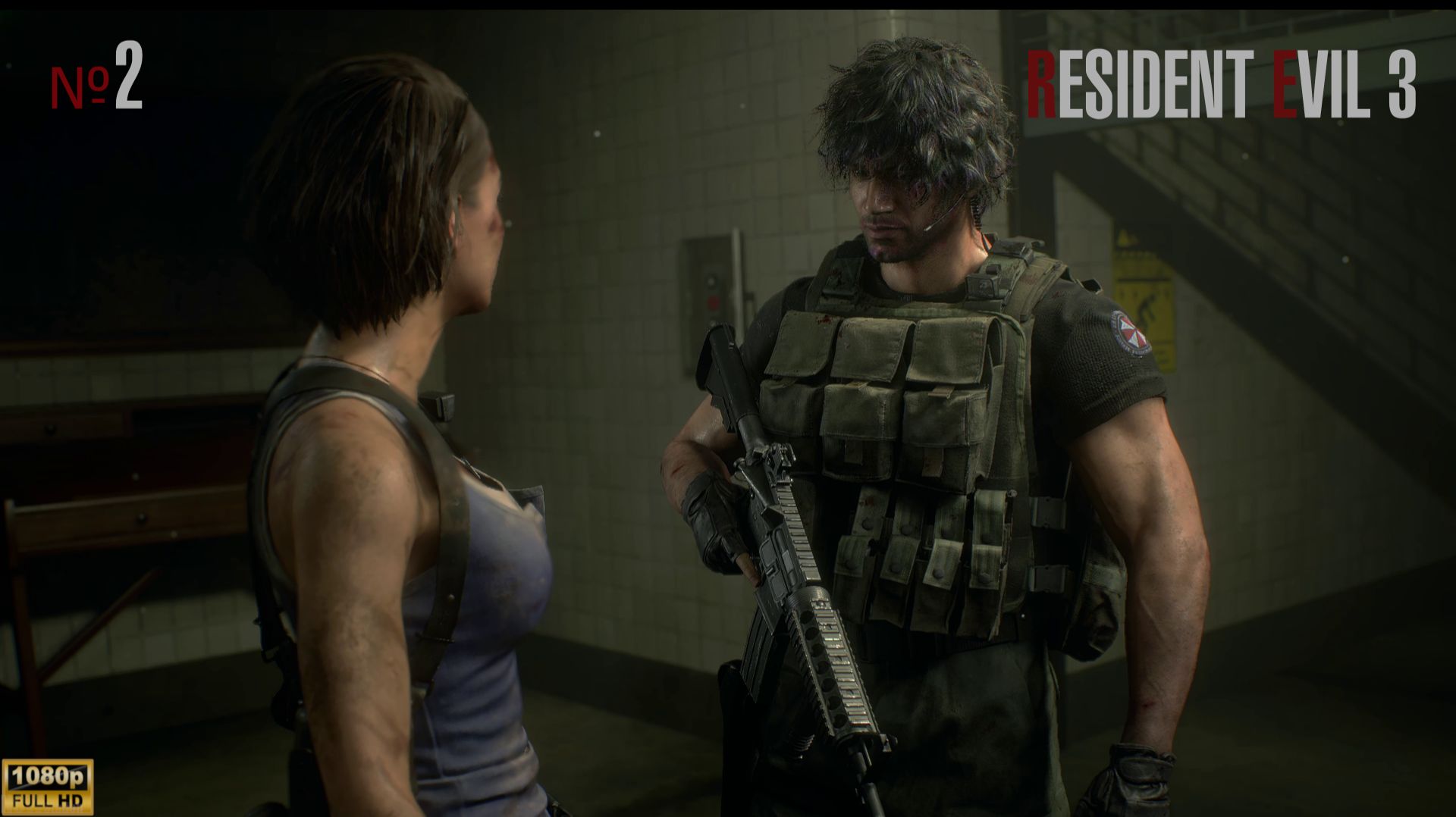 СУПЕРКОП СПАСАЕТ ВЫЖИВШИХ | Resident Evil 3 Remake #2 | Прохождение Без Комментариев | [FHD]