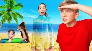 ЭКСТРЕМАЛЬНЫЕ ПРЯТКИ С КАМУФЛЯЖЕМ!!