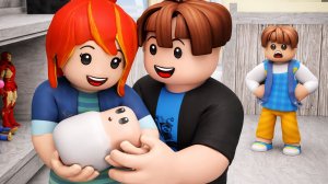 ROBLOX Брукхейвен 🏡: ОЧЕНЬ ГРУСТНАЯ ИСТОРИЯ: Несчастный ребенок | Анимация Roblox