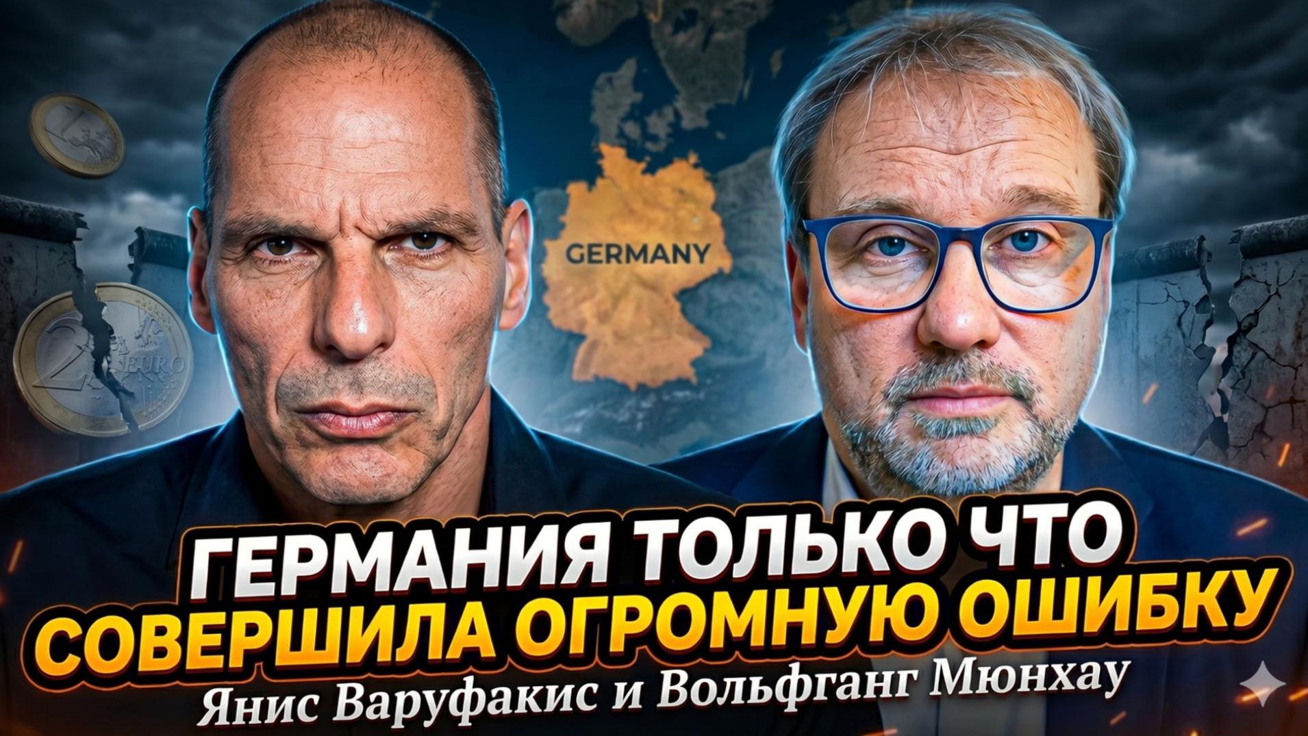 💥Янис Варуфакис и Вольфганг Мюнхау | Германия только что совершила огромную ошибку