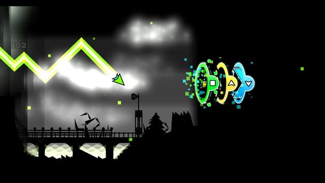 Прохождение уровня The  World на 3 монетки Geometry Dash