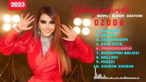 Ozoda - \«Yomgirlarda\» nomli albom dasturi 2023