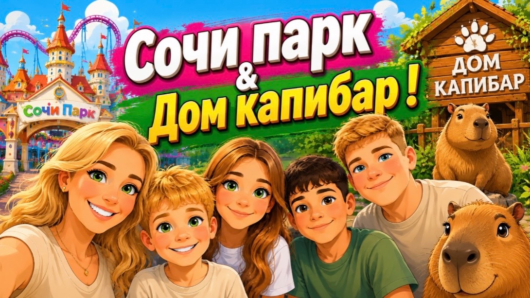 Сочи парк & Дом капибар