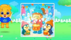 Детский развивающий мультфильм, пазлы, головоломка.