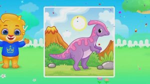 Детский развивающий мультфильм, пазлы, головоломка.