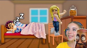 УКРАЛИ ВСЕ ПЕЧЕНЬЕ МОЕЙ БАБУШКИ в ROBLOX!