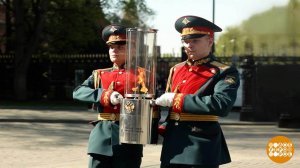 Акция «Огонь Победы»: от Москвы до самых до окраин. И за границу! Доброе утро. Фрагмент выпуска о...