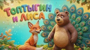 ТОПТЫГИН И ЛИСА мультик - сказка