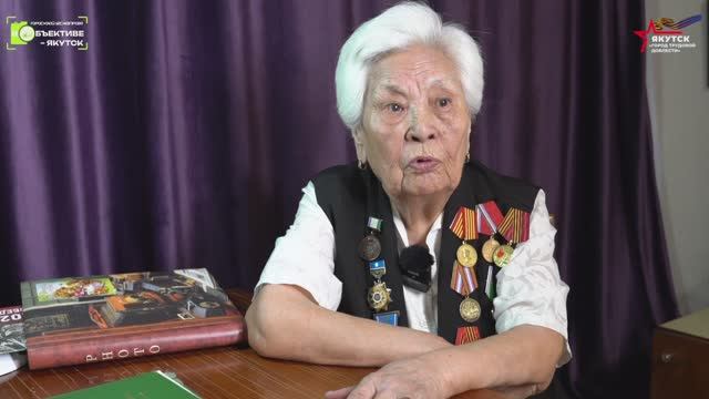 Якутяне-труженики тыла – Малеева Валентина Ильинична