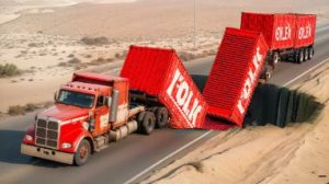 Соревнования «Машины против гигантской ямы» в BeamNG Drive Challenge завершились полным разрушением!