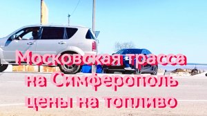 Московская трасса на Симферополь: цены на топливо