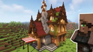 Minecraft ｜ Как построить средневековый дом (оружейника) ｜ Руководство по Minecraft