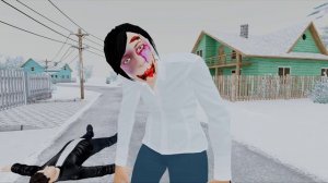 Дед в туалете