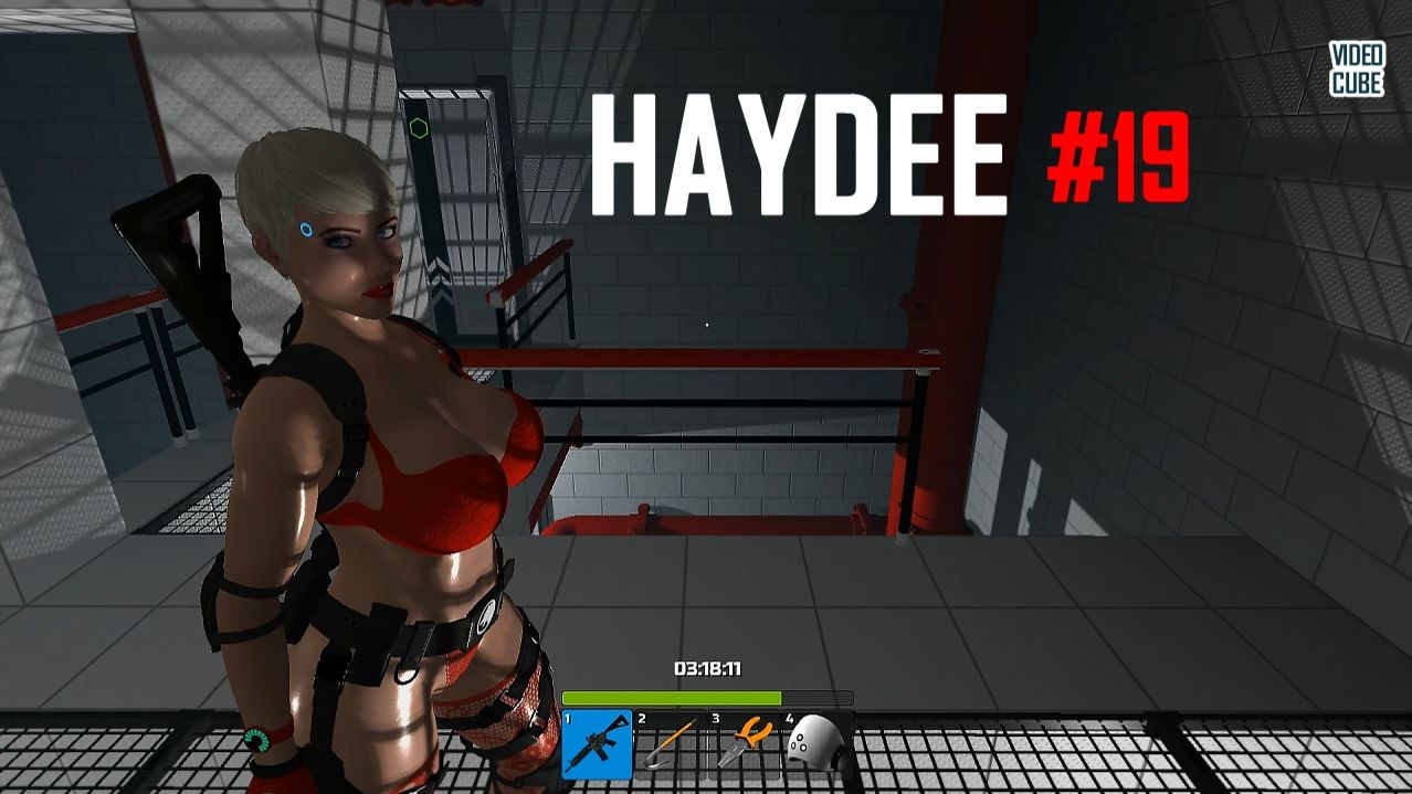 Haydee. Прохождение #19.Блок G.Четвёртая красная карта