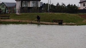 ещё одна форель в подсаке
