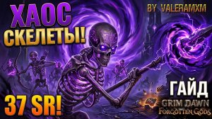 СУПЕР ПЫЛЕСОС Скелеты через урон Хаосом?! Закрываем 37 Осколок в шардах на Абсолюте Grim Dawn 1.3.0