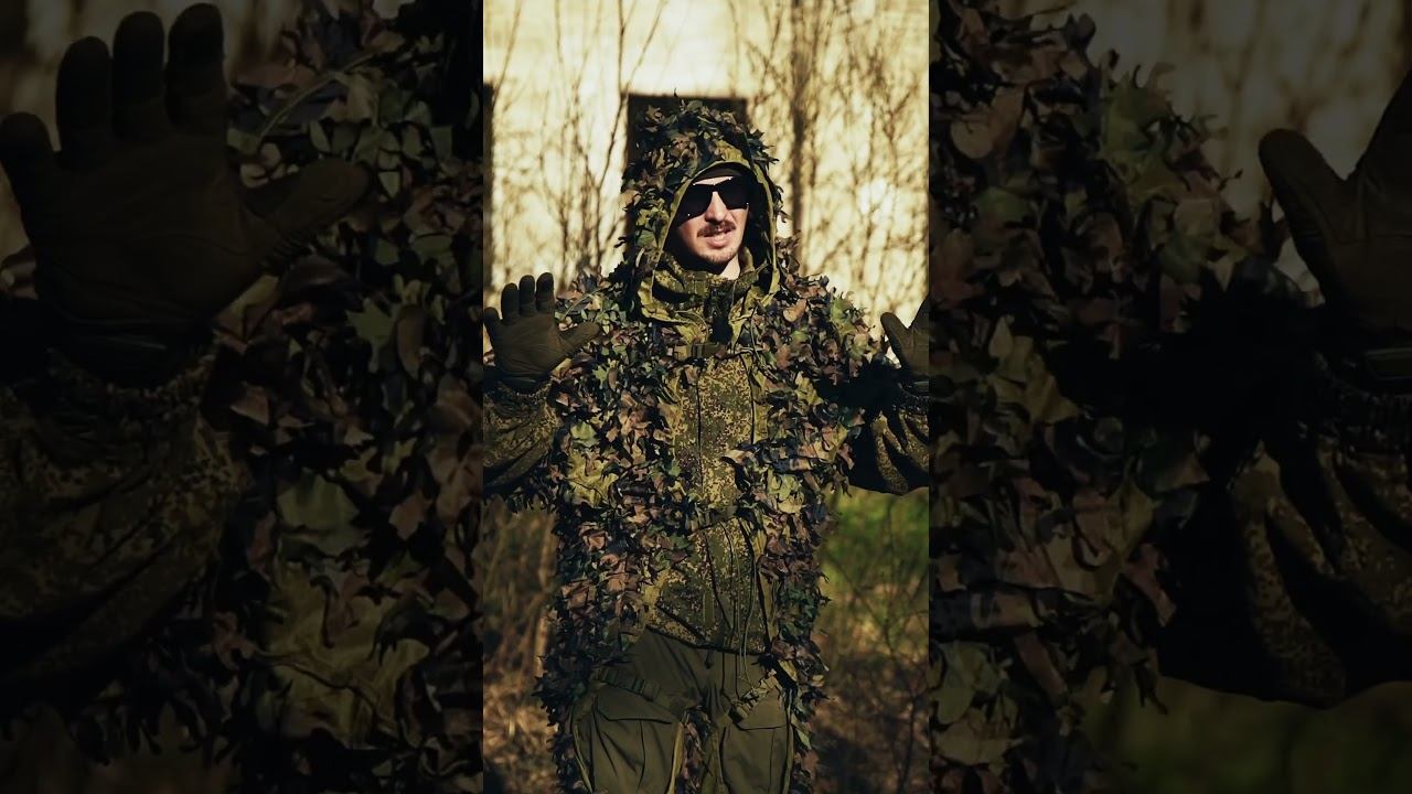LEAF GHILLIE SUIT HELIKON-TEX #airsoft #страйкбол #shorts #рекомендации #обзор