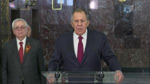 Сергей Лавров подчеркнул, что сегодня Россия снова на переднем крае борьбы с нацизмом