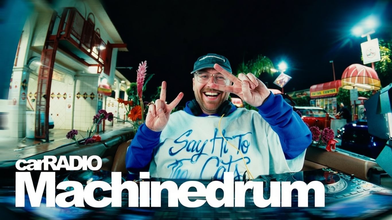 Machinedrum | Live Performance in Car