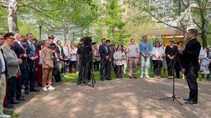 Праздничный митинг в честь 81-летия Победы советского народа в Великой Отечественной войне (ГУУ)