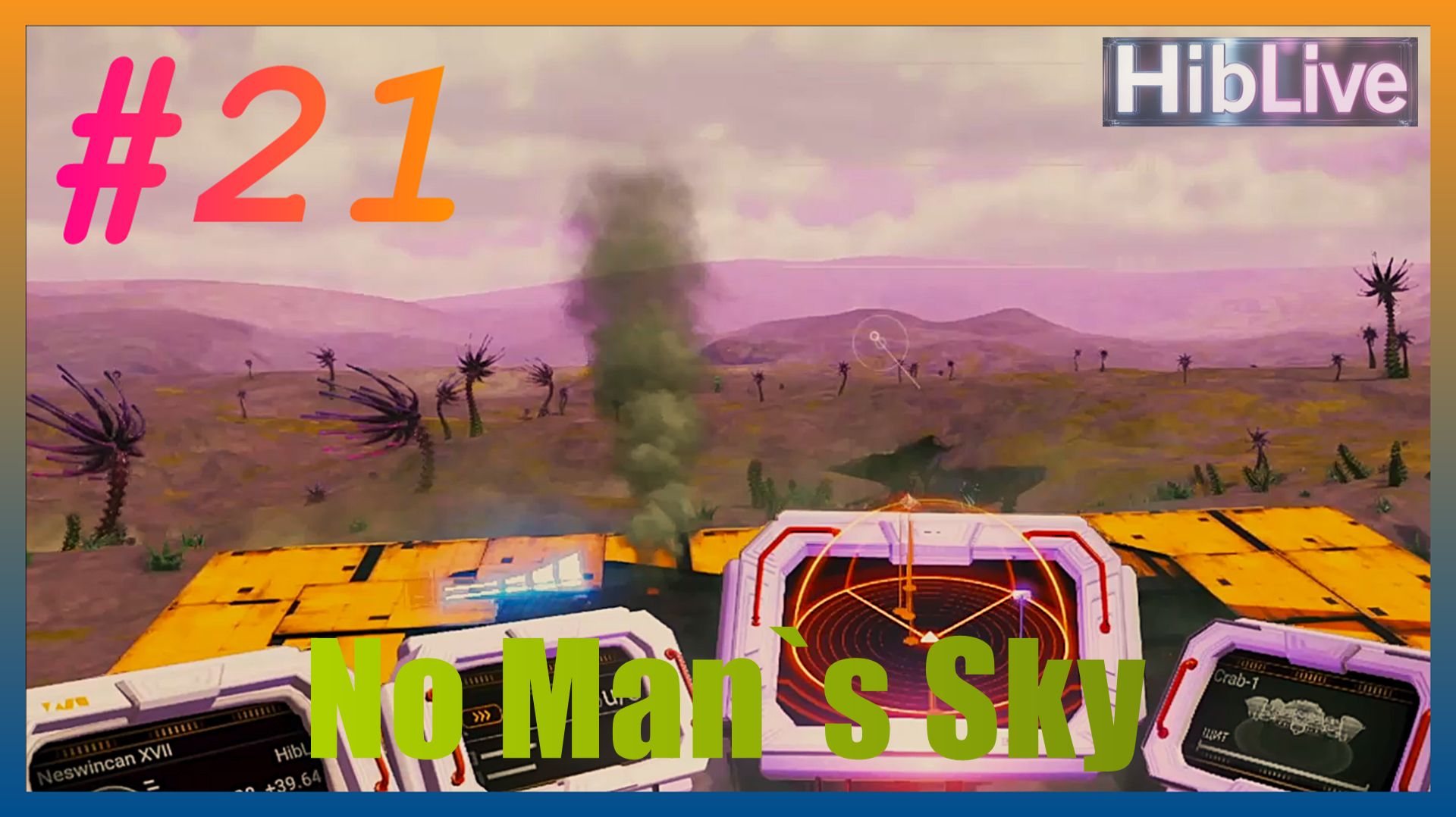 (тихий) No Man`s Sky #21 Планета Neswincan XVII Обзор / Геймплей / Прохождение / Исследование
