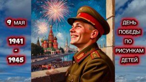 День Победы по рисункам детей.
