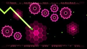 Прохождение уровня Feathed на 3 монетки Geometry Dash