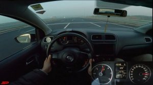VOLKSWAGEN POLO 2011 года ВЫПУСКА 1.6 TDI STAGE 2 +200 л.с. - Тест-драйв AUTOBAHN POV в формате 4K