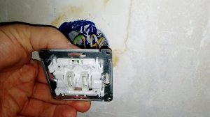 Выключатель без распред коробки. Замена электропроводки серия 18.