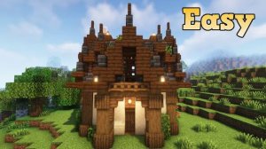 Minecraft ｜ Как построить небольшой средневековый дом (2) ｜ Руководство
