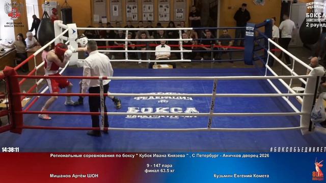 147 пф 63.5 кг Мишанов Артём ШОН Кузьмин Евгений Комета
