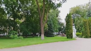Воронеж. Благовещенский собор. Петровский сквер.