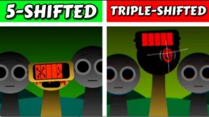 Sprunki 5-Hifted Против Triple-shifted