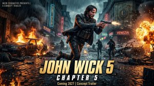 ДЖОН УИК 5 (2027) Киану Ривз, Джонни Депп, Энн Хэтэуэй - Концептуальный трейлер