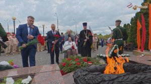 В Серпухове прошли торжественные памятные митинги около мемориалов