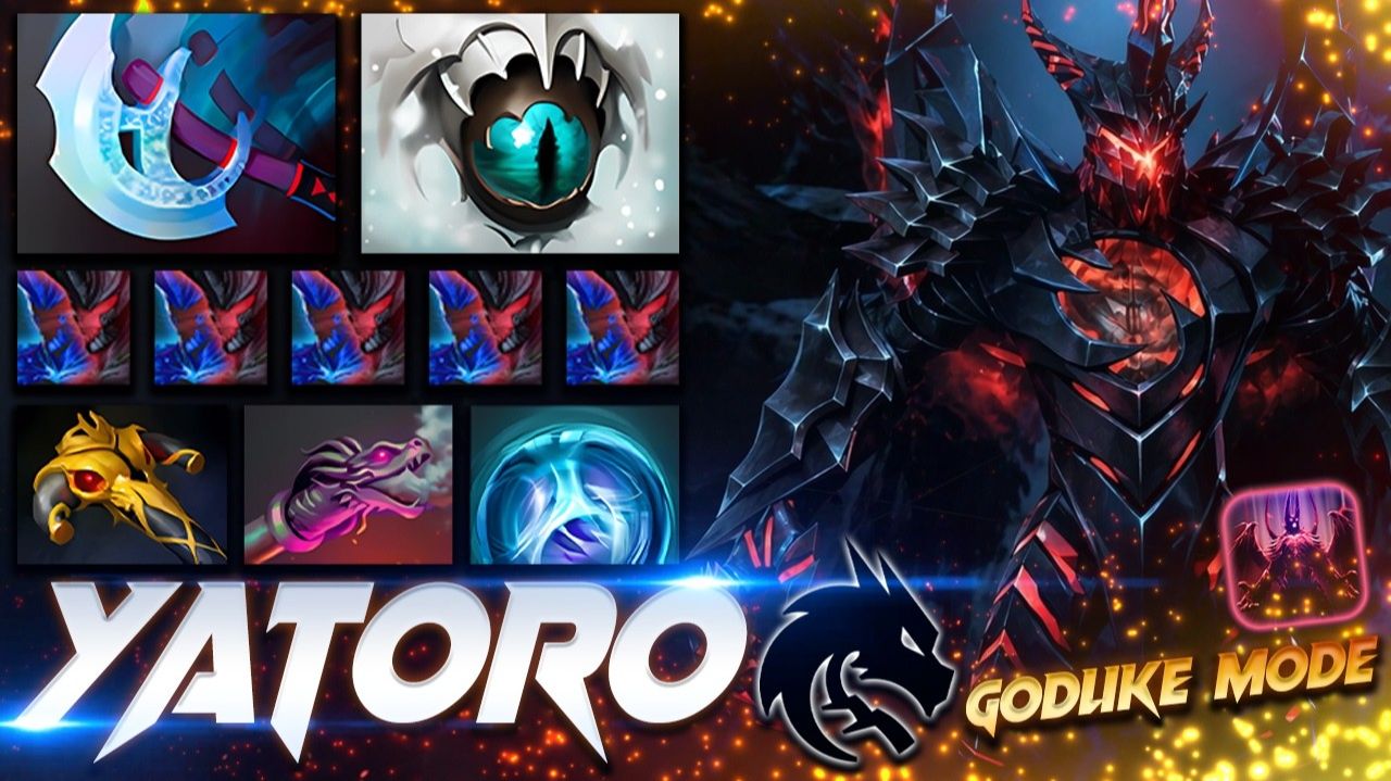 Yatoro Terrorblade Godlike Mode — профессиональный геймплей в Dota 2 [Смотри и учись]