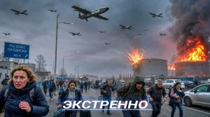 Беспилотники Ударили. Эвакуация из Столицы?  Новое Предупреждение.