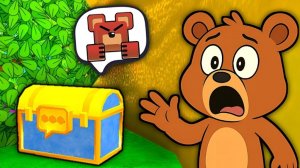 ВСЕ спрятанные Сундуки в Черепашьей Деревне Super Bear Adventure