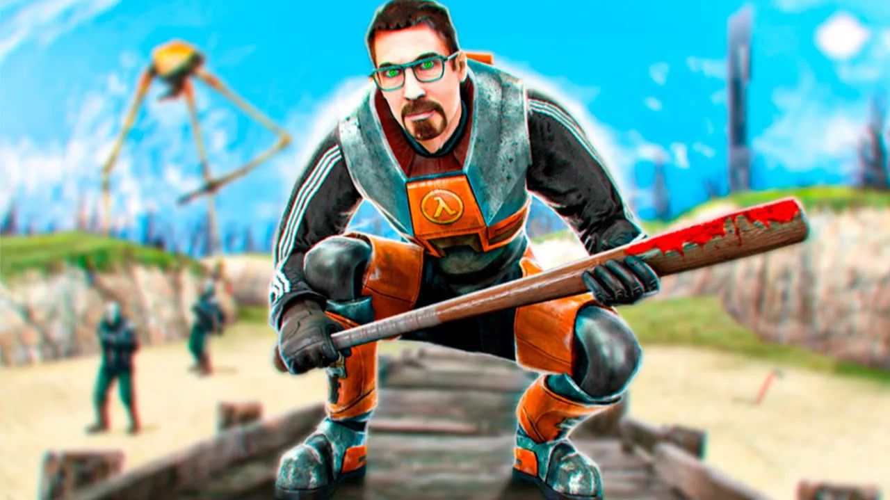 Необычный спидран Half-Life 2 (без ног)