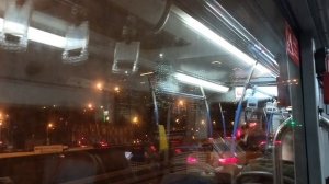 Огни Москвы из окна автобуса.🎉🎉🎉