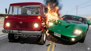 BeamNG Drive — Безумные аварии и высокая скорость