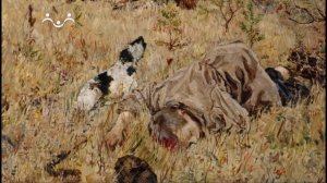 Картины русских художников. Образы русской истории. Аркадий Пластов.  Фашист пролетел