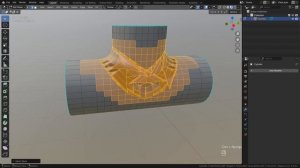 Плавно соедините две фигуры в Blender