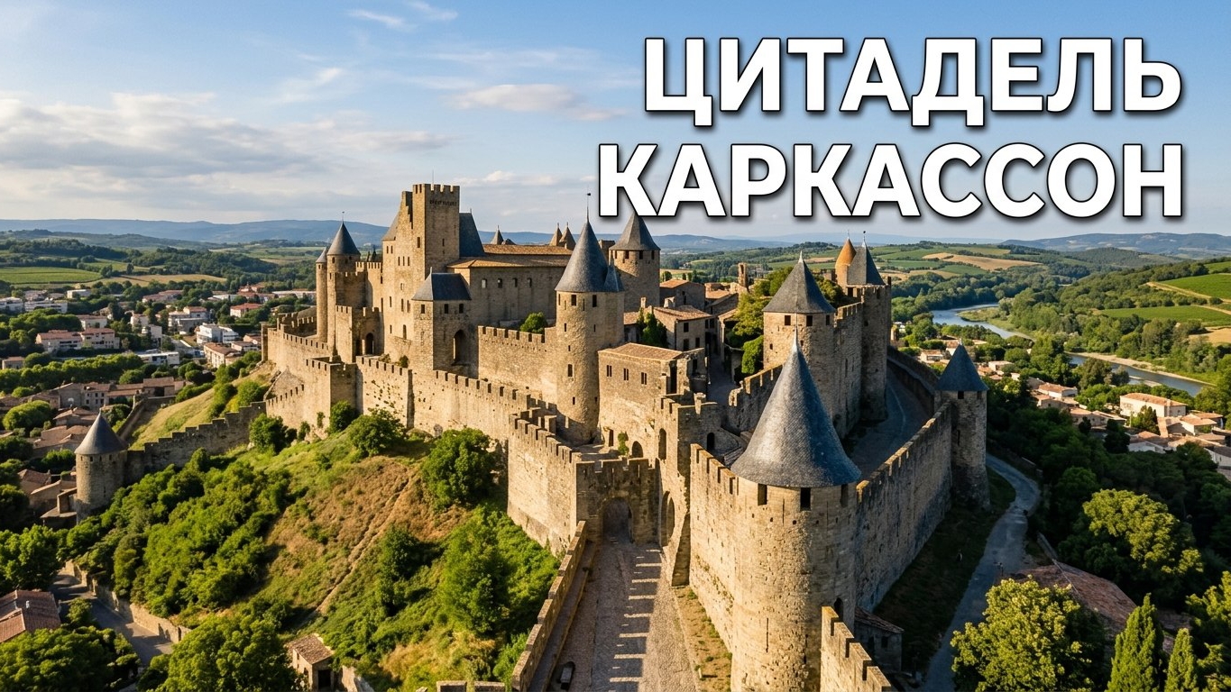 Цитадель Каркассон: крупнейшая и лучше всего сохранившаяся средневековая крепость Европы