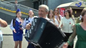 «Песни Великой Победы». Музыкальный флешмоб объединил мозырян