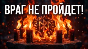 РИТУАЛ ОЧИЩЕНИЯ И ЗАЩИТЫ 🔥 ОГОНЬ ПЫЛАЕТ ☘️ ДОРОГУ ВРАГАМ ПЕРЕКРЫВАЕТ  🙏🗝💯